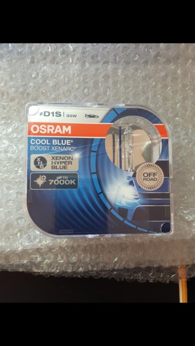 促銷～ D2S Osram Cool Blue  Boost 66240cbb 7000k HID Xenon d4s d1s d3s philips whv2