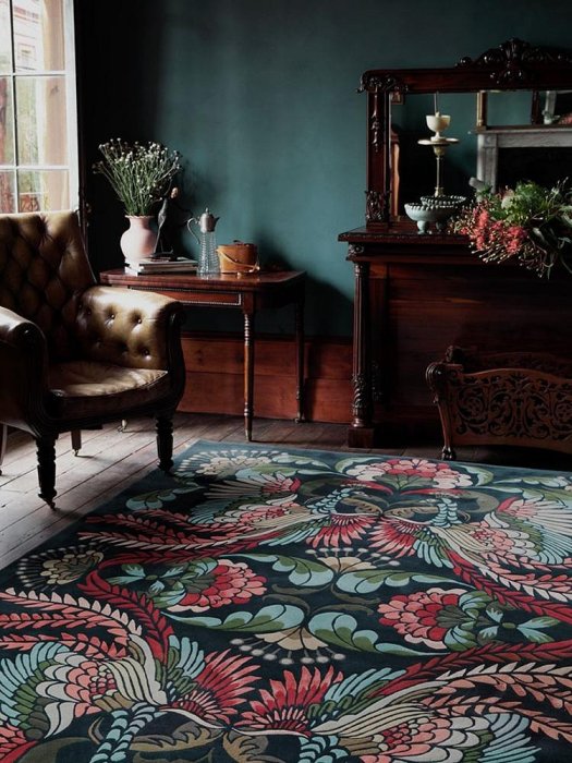 樓蘭美惠 復古法式客廳地毯北歐民族風地墊歐式家用地毯INS風地墊