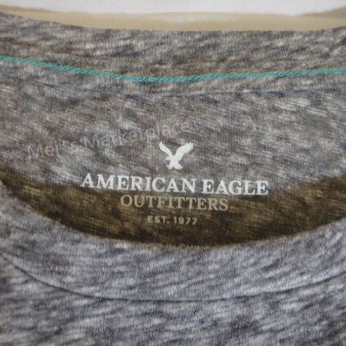 【真品*現貨】American Eagle AE 灰色 短袖 T恤