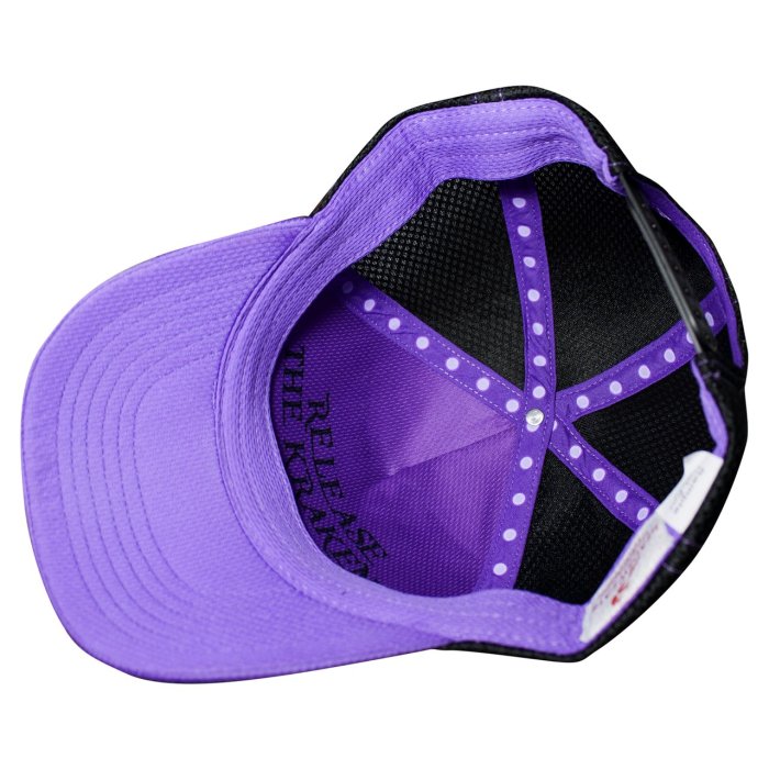 汗淂運動帽 HEADSWEATS - 全球領導品牌 挪威海怪章魚 Kraken (內襯紫色)