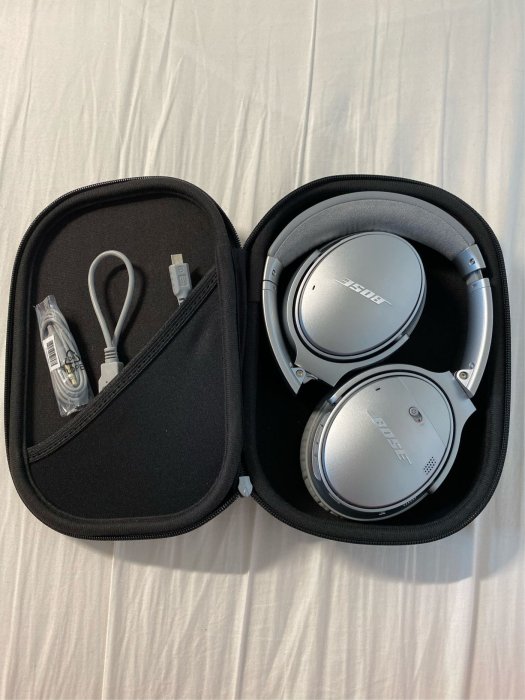 BOSE QC35 2代 無線降噪藍芽耳機 銀色 QuietComfort 35（售出）