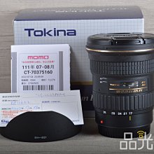 【品光數位】Tokina 17-35mm F4 AT-X PRO FX For CANON 公司貨 #114872