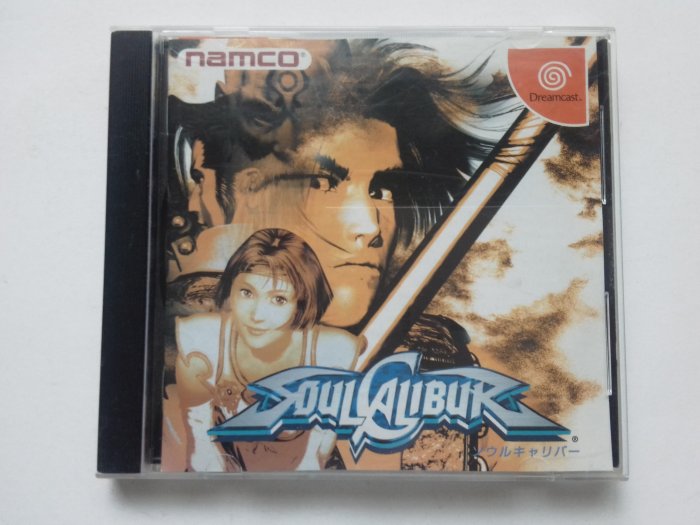 [挖寶迎好年]SOUL CALIBUR 劍魂 Dreamcast 附1本日文使用說明書 正版電腦遊戲軟體