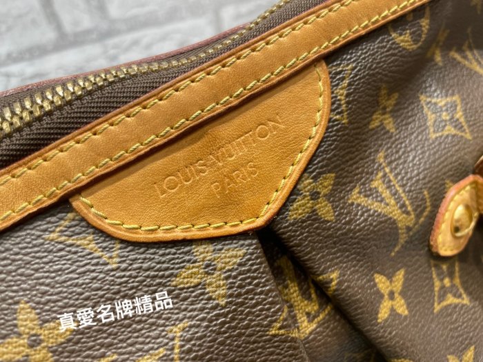 《真愛名牌精品》LV M40146 PALERMO GM 手提/斜背兩用包 **82成新**(59443)