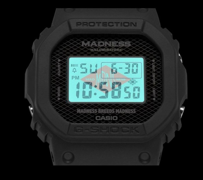 全新正品 MADNESS x G-SHOCK 手錶 DW-5000C 聯名款