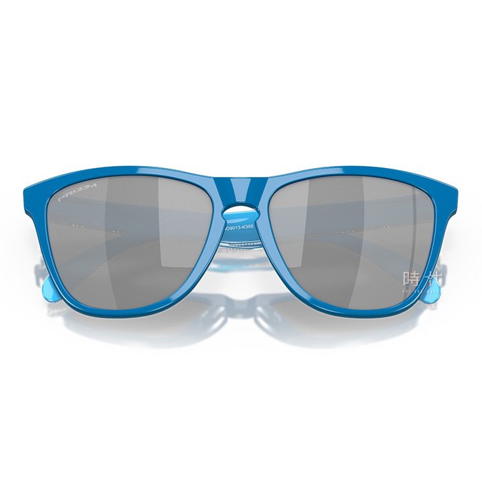 【台南時代眼鏡OAKLEY】奧克力 Holbrook 橢圓框墨鏡 運動太陽眼鏡 OO9013 K3 55mm 藍框