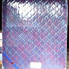 5尺雙人超硬鎢絲4.6mm鋼線緹花布彈簧床墊可選花色台灣製造 (台北縣市包送到府免運費)