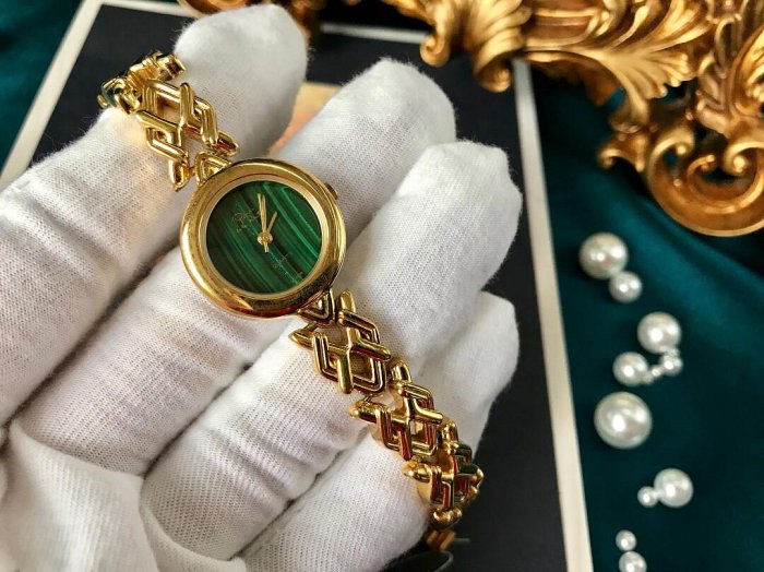 海外回流寶石古董手錶Oscar de la renta中古女