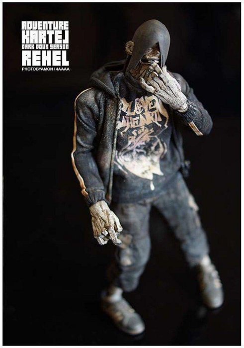 全新 3A ThreeA 1/6 Adventure Kartel Rehel Band Cloven Heart