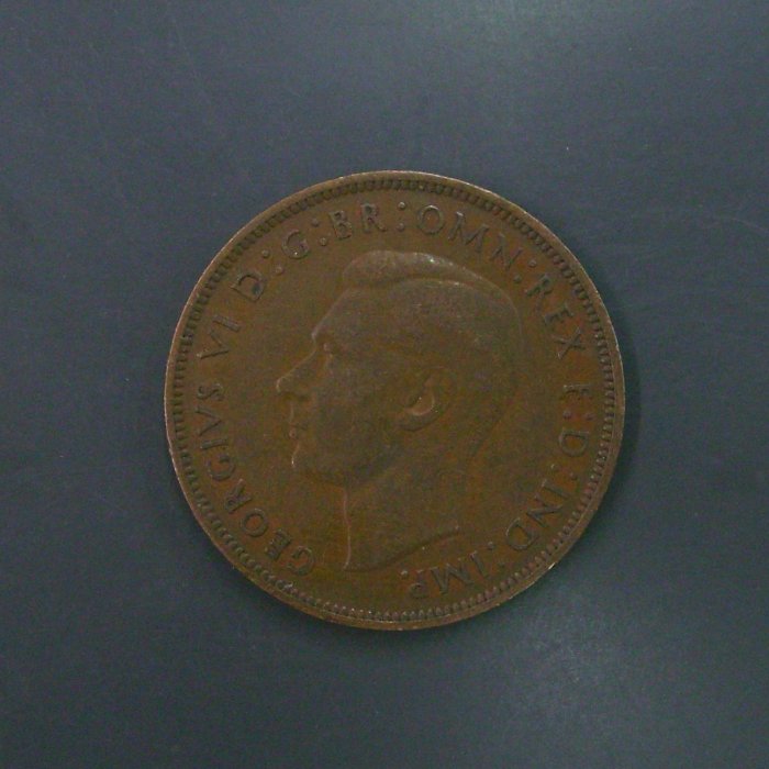 a775，1940年，英國 1 Penny 銅幣 XF，KM# 845。