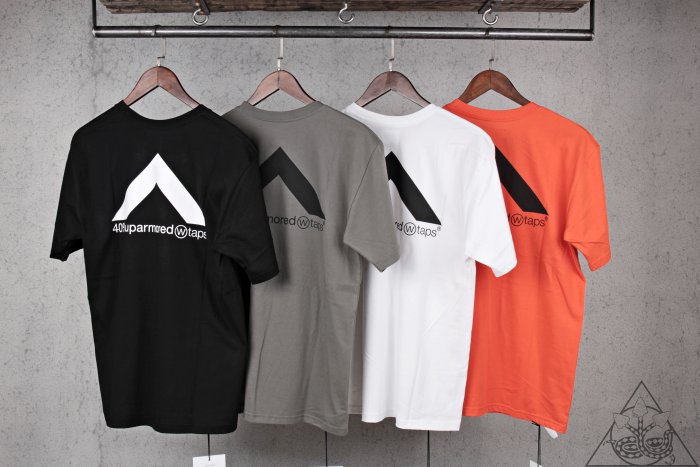 【HYDRA】Wtaps 40Pct Tee 字體 Logo 純棉 短T【WTS103】