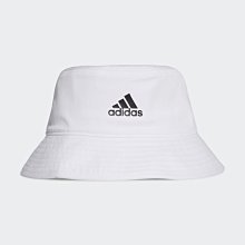 南◇2021 7月 ADIDAS OTTON BUCKET 漁夫帽 LOGO 帽子 白黑色 愛迪達 運動 H36811