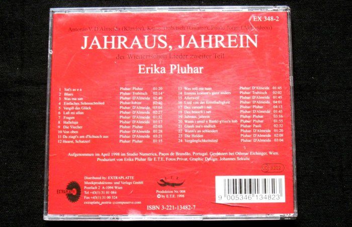 絕版CD----艾麗克布魯哈----女低音永遠懷念歌曲演唱集