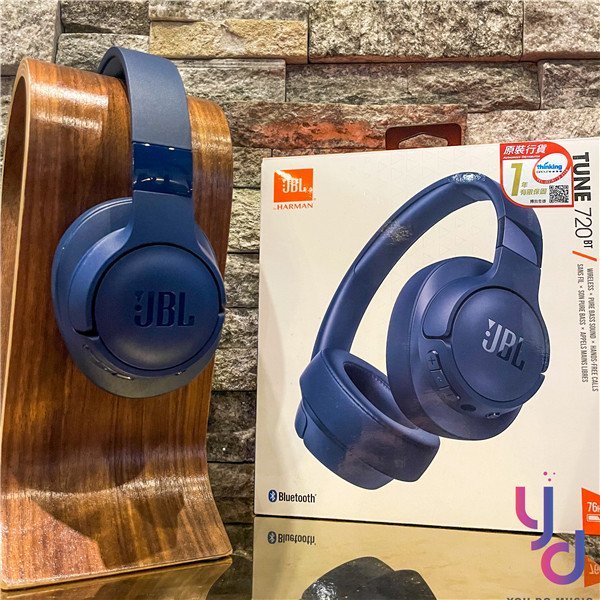 分期免運 贈線材組/耳機架 JBL Tune 720BT 耳罩式 藍牙 耳機 黑/白/藍/紫 重低音 公司貨 保固一年