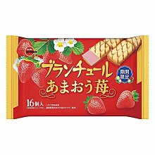 +東瀛go+ Bourbon 甘王草莓可可風味夾心脆餅 16個入 夾心餅乾 期間限定 日本必買 波路夢