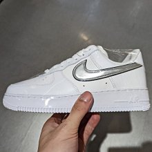 南◇2022 6月 NIKE Air Force 1 07 ESS 女鞋 DD1523-100 白銀勾 皮革 休閒鞋