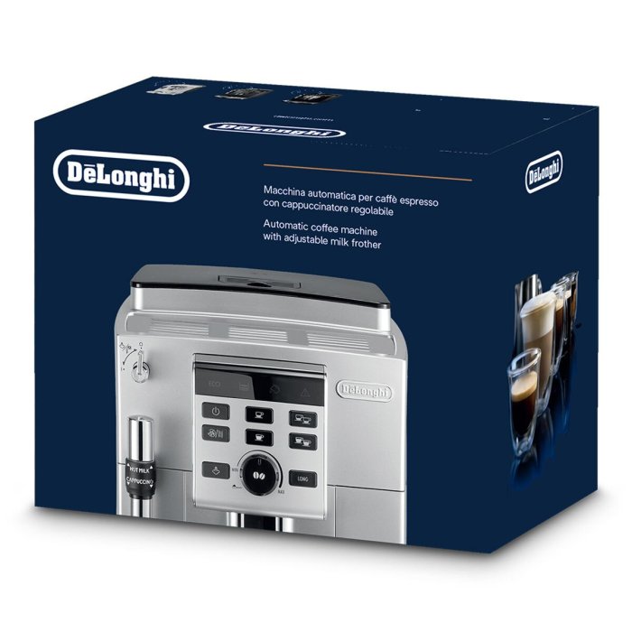 💓好市多代購/免運最便宜💓 Delonghi 迪朗奇 全自動義式咖啡機 ECAM 23.120.SB 長45X寬24X高35公分