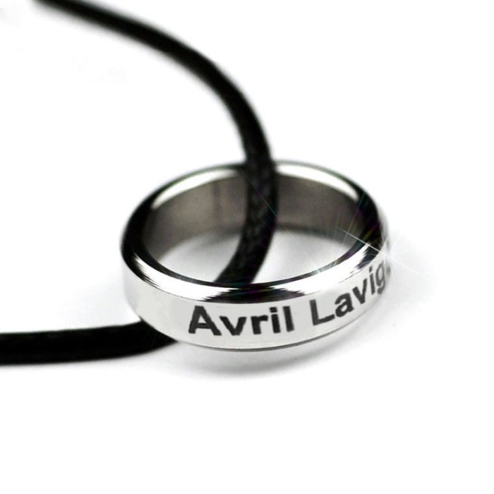 精品禮物 艾薇兒Avril Lavigne生日戒指 let go 艾薇兒應援周邊同款 送人禮物 運動護外用品