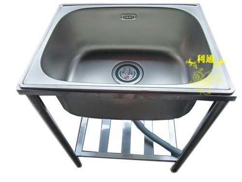 《利通餐飲設備》單口水槽 62 × 48 深25 水槽 洗碗槽 洗菜槽