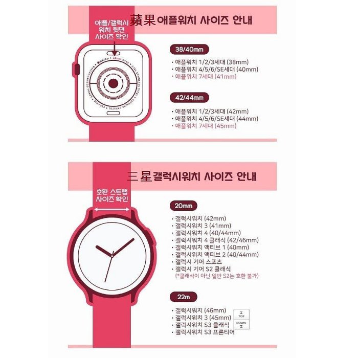 熱銷 韓國直運 Loopy通用矽膠貼皮快拆真皮錶帶 38/40/41mm三星CK蘋果華為手錶帶手錶配件智能手環智慧手錶錶