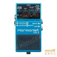 【民揚樂器】BOSS PS-6 Harmonist 效果器 智慧型移調 PS6 結合四種效果 原廠公司貨