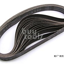 買工具-Belt 日本NCA野牛牌金屬研磨專用環帶砂布,砂帶機規格1*30吋#40~80,單一番號每50條售價「含稅」