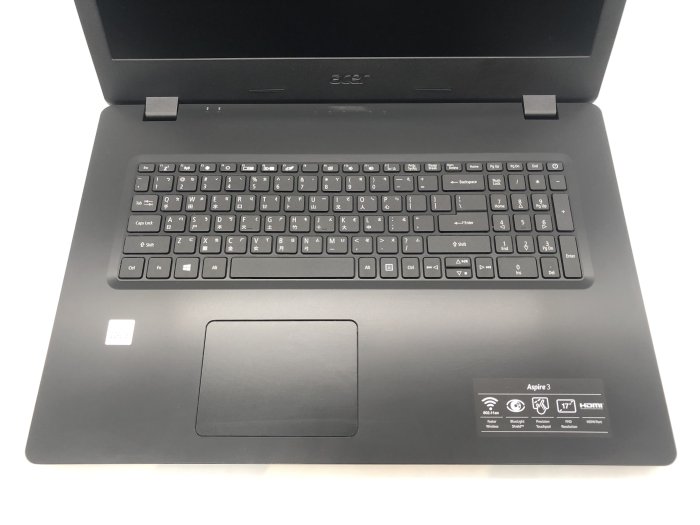 ☆偉斯電腦☆宏基ACER Aspire3 A317-52-56VT RAM4G Win10 17吋大螢幕 9成新二手筆電