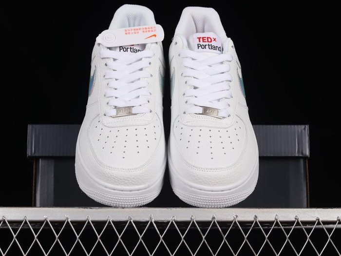 純原TED x Portland x Nk Air Force 1'07 Low 聯名款 空軍一號鐳