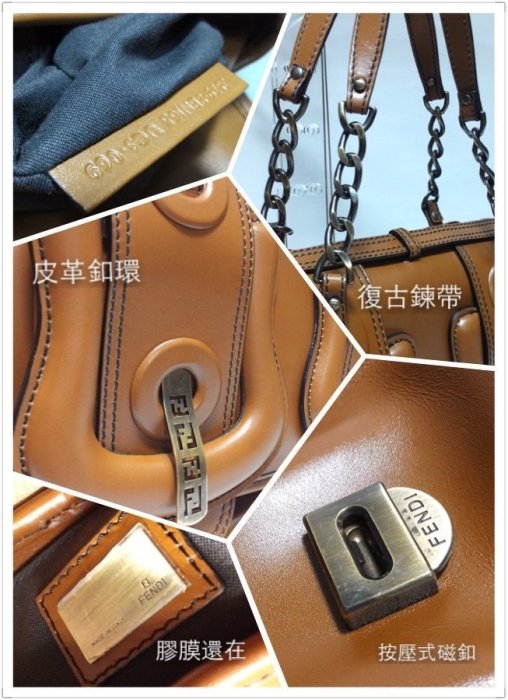 全新 真品 FENDI B Bag  made in ITALY  $55000