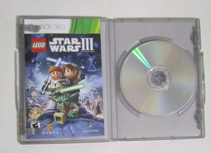 XBOX360 樂高星際大戰3  複製人之戰 英文版 Lego Star wars 3