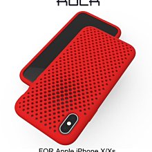 --庫米--ROCK 洛克 Apple iPhone X /XS 硅膠網殼 洞洞保護殼 透氣散熱 手機套