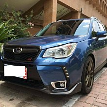 ☆光速改裝精品☆速霸陸 SUBARU FORESTER 15-17 STI STYLE 前保桿 前下巴