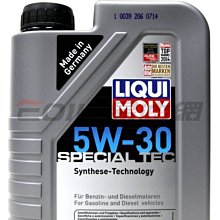 【易油網】LIQUI MOLY 5W-30 5W30 TEC 合成力魔機油 shell eni #1163