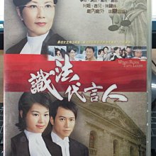 影音大批發-正版DVD-港劇【識法代言人 全20集10碟 雙語】-汪明荃 胡杏兒 夏雨(直購價)