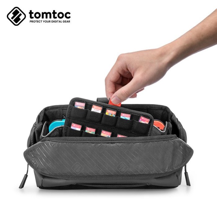 SUMEA Tomtoc Switch OLED收納包Arccos系列多功能出行收納包保護包保護套適用於任天堂Switch續航