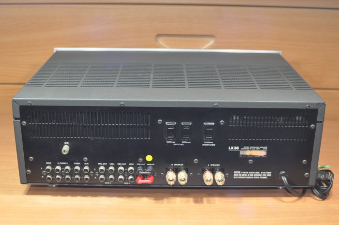 日本 LUXMAN LX38 真空管綜合擴大機 (二組PHONO)