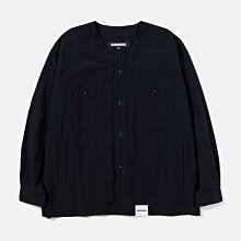 【日貨代購CITY】2023SS NEIGHBORHOOD DOBBY NOCOLLAR SHIRT LS 3/18發