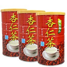 杏仁茶 杏仁粉 本草第一家 隨沖即飲 美味飲品 早餐 點心 純天然 無糖 罐裝 【全健健康生活館】