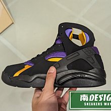 南🔥2023 12月 NIKE Air Flight Huarache 籃球鞋 復刻 男款 黑黃紫 FD0188-001