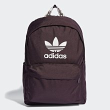 南🔥2022 11月 ADIDAS ADICOLOR BACKPACK 後背包 運動 休閒 三葉草 酒紅 HK2622