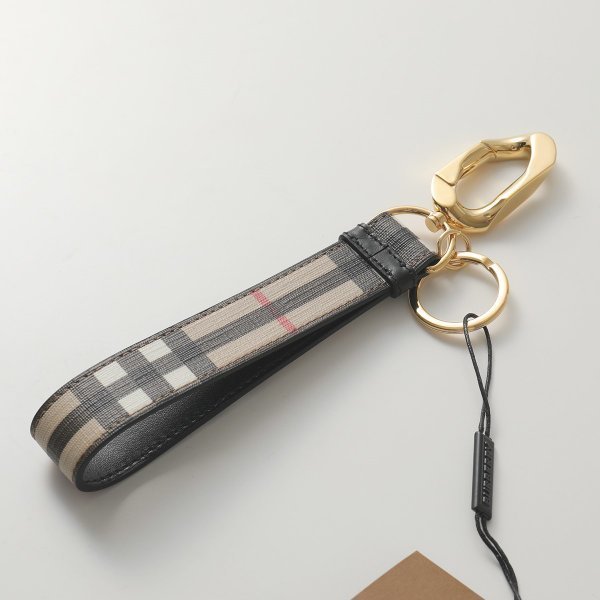 【折扣預購】21春夏正品Burberry Check bag charm 經典米色紅色黑色格紋 包包吊飾/鑰匙圈/掛飾