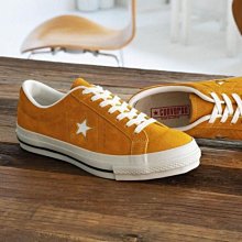 【日貨代購CITY】CONVERSE ONE STAR J SUEDE 日本製 單星 滑板 麂皮 芥黃 預購