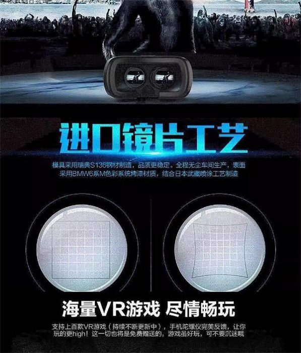 【小樺資訊】福利品出清 VR Box 3D眼鏡 虛擬實境眼鏡 3D Case 暴風魔鏡 VR遊戲【VRBOX】