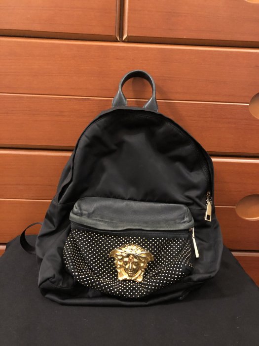 VERSACE 凡賽斯 時尚 精品 流行 經典 運動 後背包