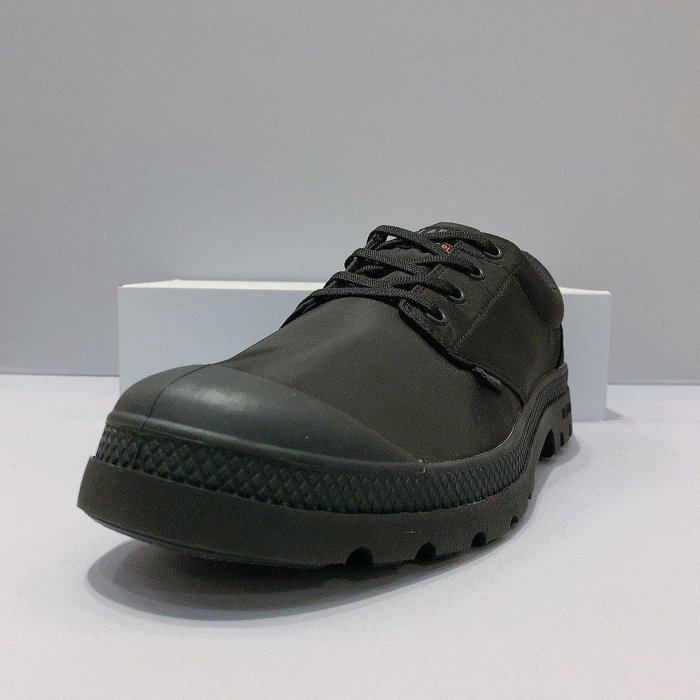 PALLADIUM PAMPA OX PUDDLE LT WP 男女款 黑色 防水 雨鞋 低筒靴 76116-001