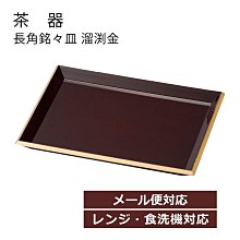 日本製 和風 小茶盤 點心盤 合成漆器 耐熱樹脂