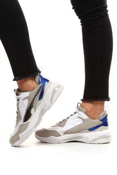 【韓國限定】全新正品 Puma Thunder Spectra  老爹鞋 復古 白銀 藍銀 未來科技感 泫雅 女生原尺寸