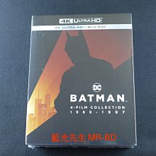 [藍光先生UHD] 蝙蝠俠四部曲 4UHD+4BD 八碟套裝版 BATMAN