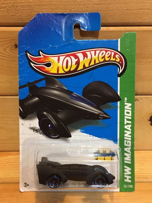 (I LOVE 樂多) HOTWHEELS 風火輪 BATMAN LIVE BATMOBILE 蝙蝠車 收藏模型車