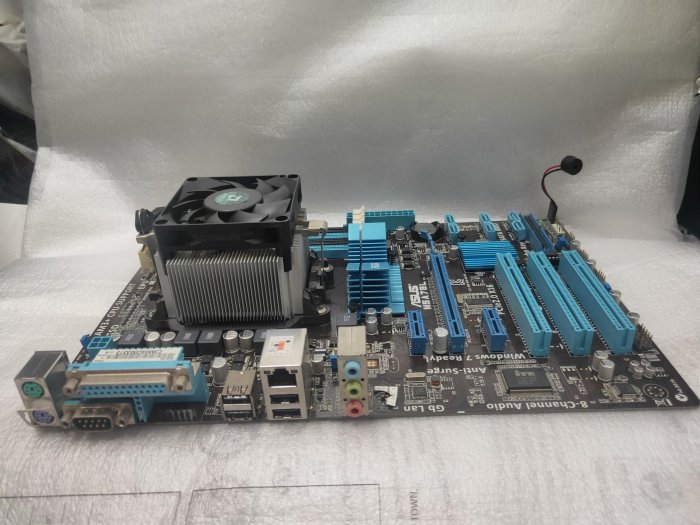 【電腦零件補給站】ASUS M5A87L主機板 + AMD FX-6100 3.3G六核心 CPU含風扇
